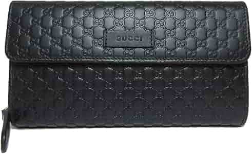 Amazon | [グッチ] 財布 レディース 長財布 レザー マイクロGG